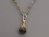 Alana Leigh Gold-Washed Labradorite Pendant Necklace, Ring, and Earrings Set