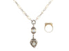 Alana Leigh Pearl and Labradorite Necklace and Ring Set