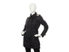 Burberry Black Quilted Belted Coat