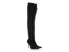 Balenciaga Black Stretch Over The Knee Boots