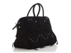 Balenciaga Black Suede Multi Pocket Classic Duffle