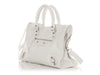 Balenciaga Medium White Le City Bag