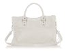 Balenciaga Medium White Le City Bag