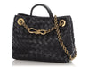 Bottega Veneta Small Black Chain Andiamo