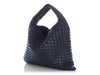 Bottega Veneta Large Denim Leather Hobo