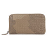 Bottega Veneta Beige Camo Embroidered Wallet