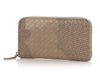 Bottega Veneta Beige Camo Embroidered Wallet