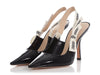 Dior Black Patent J'adior Slingback Pumps