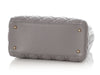 Dior Medium Iron Gray Lambskin Lady Dior