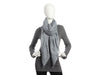 Dior Gray Cannage Cashmere Shawl