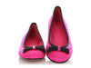 Dior Bright Pink Cannage Quilted My Dior Ballet Flats