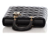 Dior Large Black Lambskin Lady Dior