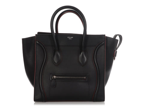 Céline Mini Black Luggage