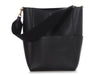 Celine Large Black Seau Sangle Bucket Bag