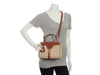 Celine Small Canvas Calfskin 16 Top Handle Bag