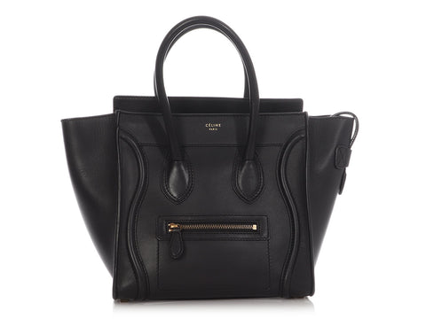 Céline Micro Black Luggage