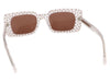 Céline Clear Studded Sunglasses