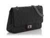 Chanel Black Quilted Distressed Calfskin 2.55 Reissue 227