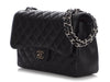 Chanel Jumbo Black Quilted Caviar Classic Double Flap