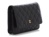 Chanel Black Quilted Caviar Wallet on Chain WOC