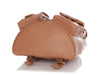 Chanel Mini Camel Part-Quilted Caviar Backpack