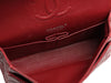 Chanel Medium/Large Red Quilted Caviar Classic Double Flap