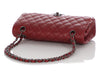 Chanel Medium/Large Red Quilted Caviar Classic Double Flap