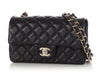 Chanel Mini Black Quilted Lambskin Classic