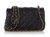 Chanel Mini Black Quilted Lambskin Classic