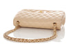 Chanel Jumbo Beige Quilted Caviar Classic Double Flap