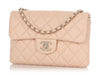 Chanel Light Beige Quilted Lambskin Crossbody Flap