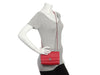 Chanel Red Part-Quilted Calfskin Tramezzo Crossbody