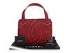 Chanel Vintage Red Caviar Hand Bag