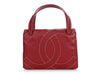 Chanel Vintage Red Caviar Hand Bag