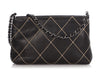 Chanel Black Lambskin Wild Stitch Mini Bag