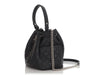 Chanel Small Black Quilted Grained Calfskin Drawstring Bucket Bag