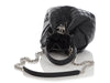 Chanel Small Black Quilted Grained Calfskin Drawstring Bucket Bag