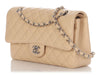 Chanel Medium/Large Beige Clair Quilted Caviar Classic Double Flap