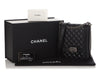 Chanel Black Quilted Lambskin North-South Boy Bag