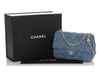 Chanel Medium Camellia Denim Sweetheart Flap