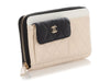 Chanel Large Tri-Color Part-Quilted Goatskin In & Out Zip Around Wallet