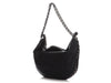 Chanel XL Black Distressed Calfskin Modern Chain Hobo