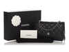 Chanel Black Quilted Caviar Wallet On Chain WOC