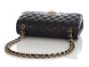 Chanel Jumbo Black Quilted Caviar Classic Double Flap