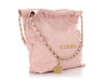 Chanel Small Pink Quilted Calfskin Hobo 22