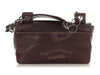 Chanel Vintage Brown Coco Mademoiselle Graffiti Flap