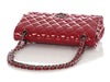 Chanel Medium/Large Red Patent Classic Double Flap