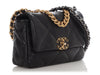 Chanel Small Black Quilted Lambskin 19 Flap