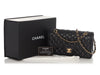 Chanel Medium/Large Black Quilted Caviar Classic Double Flap