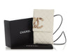 Chanel White Quilted Calfskin Cambon Ligne Crossbody